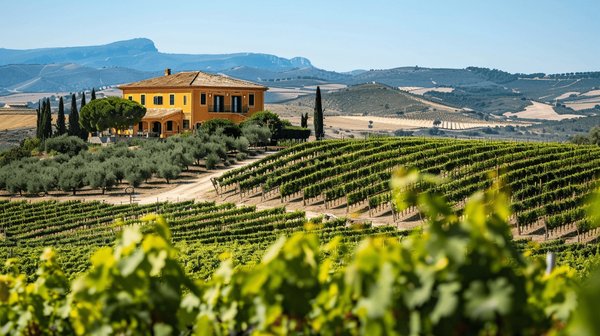 Où trouver une location de vacances en Espagne avec des cours de cuisine et des visites de bodegas?